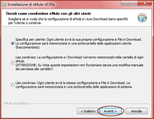 installazione emule